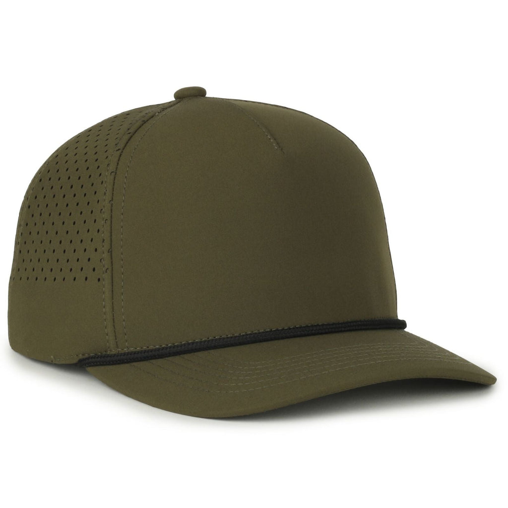 One Size Olive/Black Outdoor Cap OC551PF 