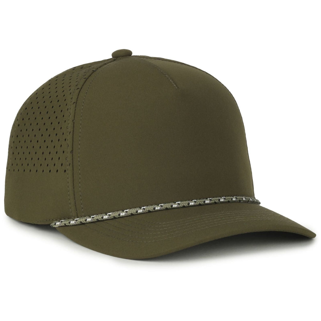 One Size Olive/Multi Outdoor Cap OC551PF 