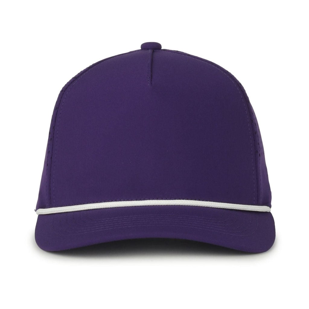 One Size Purple/White Outdoor Cap OC551PF 