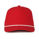 One Size Red/White Outdoor Cap OC551PF