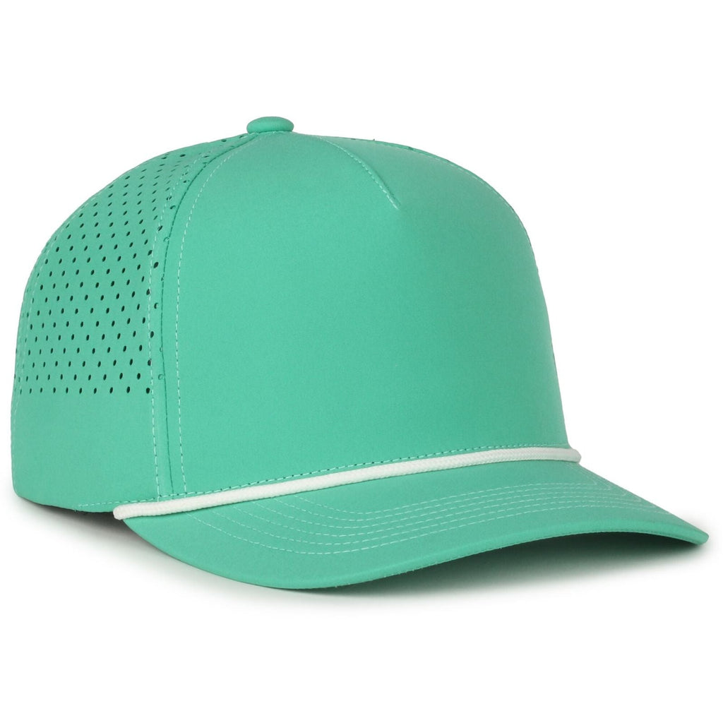 One Size Seafoam/White Outdoor Cap OC551PF 