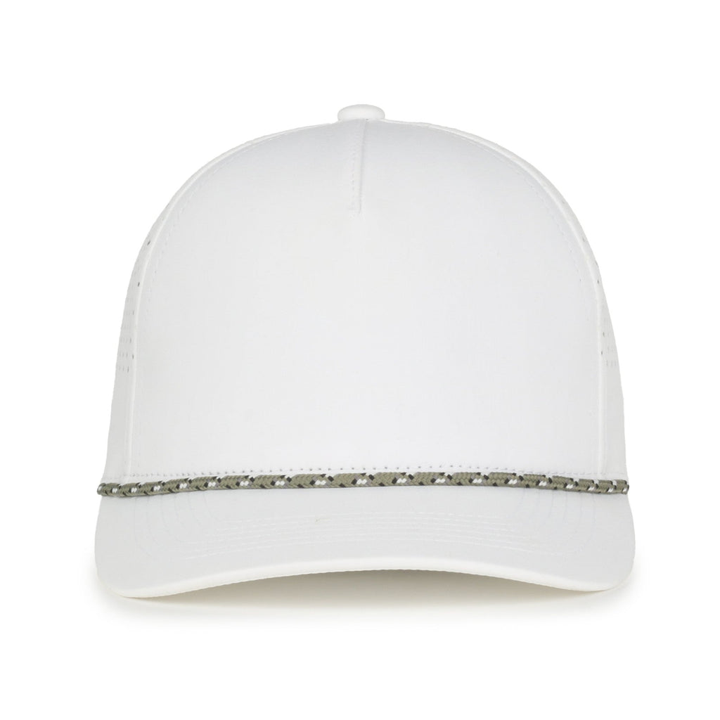 One Size White/Multi Outdoor Cap OC551PF 