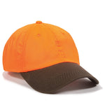 One Size Blaze/Dark Brown Outdoor Cap 553IS