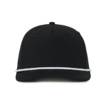One Size Black/White Outdoor Cap OC558