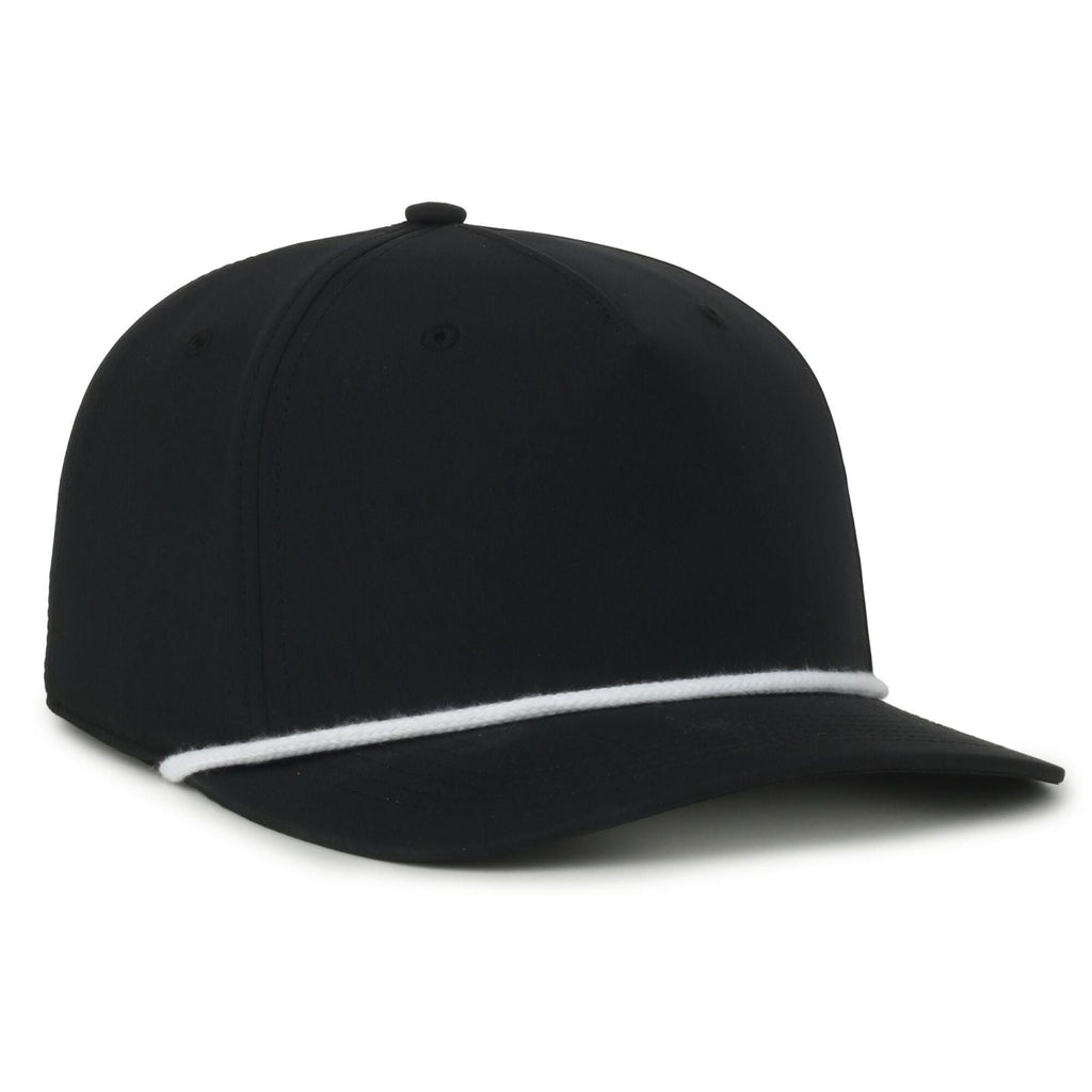 One Size Black/White Outdoor Cap OC558 