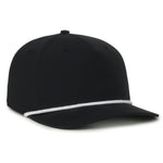 One Size Black/White Outdoor Cap OC558 