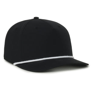 One Size Black/White Outdoor Cap OC558 