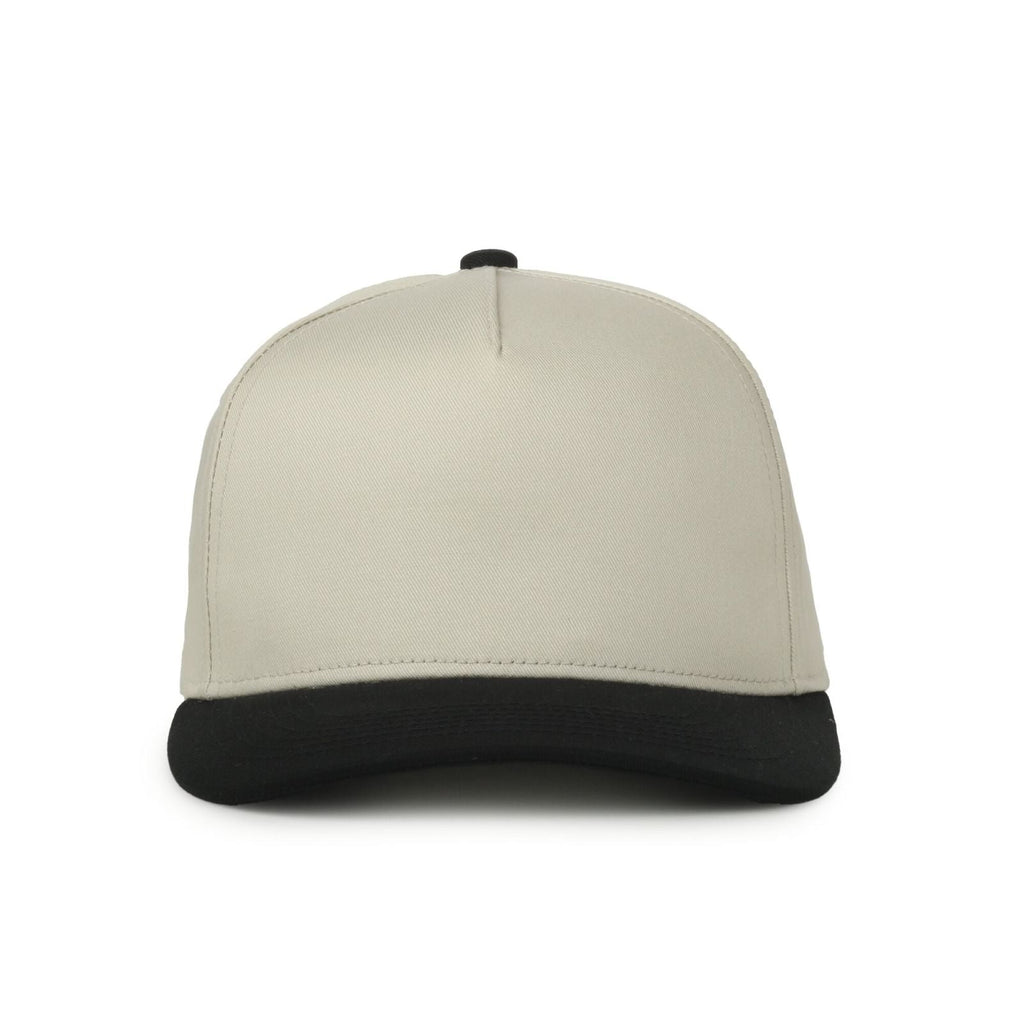 One Size Ivory/Black Outdoor Cap OC560 