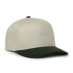 One Size Ivory/Dark Green Outdoor Cap OC560 