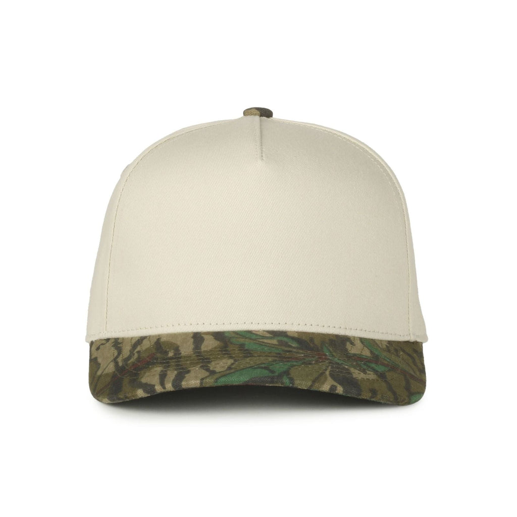 One Size Ivory/Mossy Oak® Greenleaf® Outdoor Cap OC560 