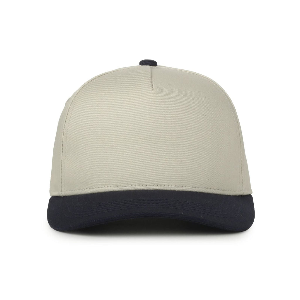 One Size Ivory/Navy Outdoor Cap OC560 
