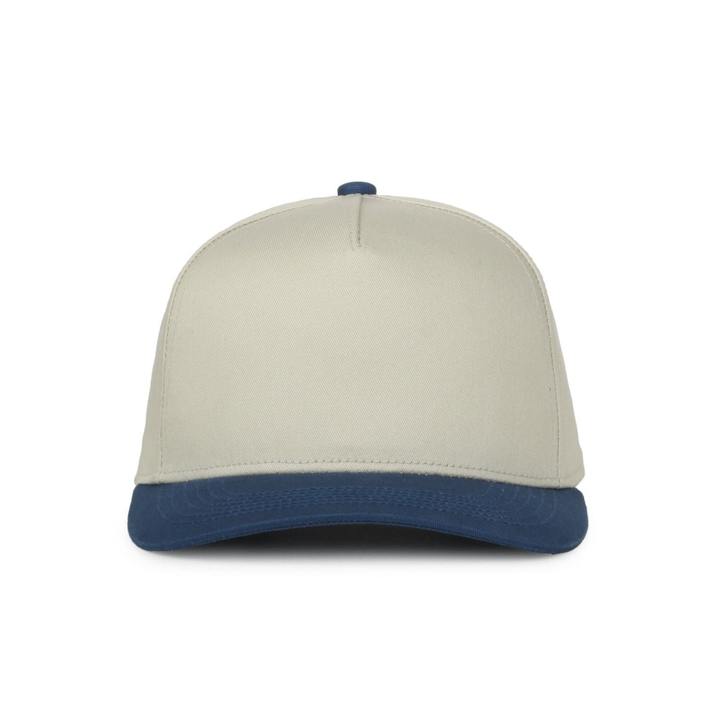 One Size Ivory/Royal Outdoor Cap OC560 