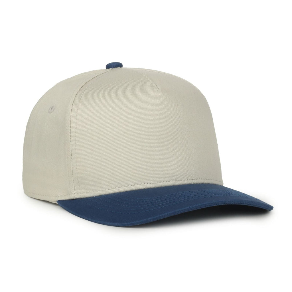 One Size Ivory/Royal Outdoor Cap OC560 