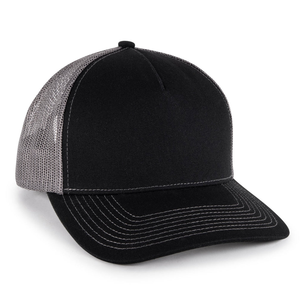 One Size Black/Charcoal Outdoor Cap OC571 