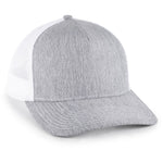 One Size LN Heathered Grey/White Outdoor Cap OC571 