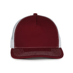 One Size Maroon/White Outdoor Cap OC571 