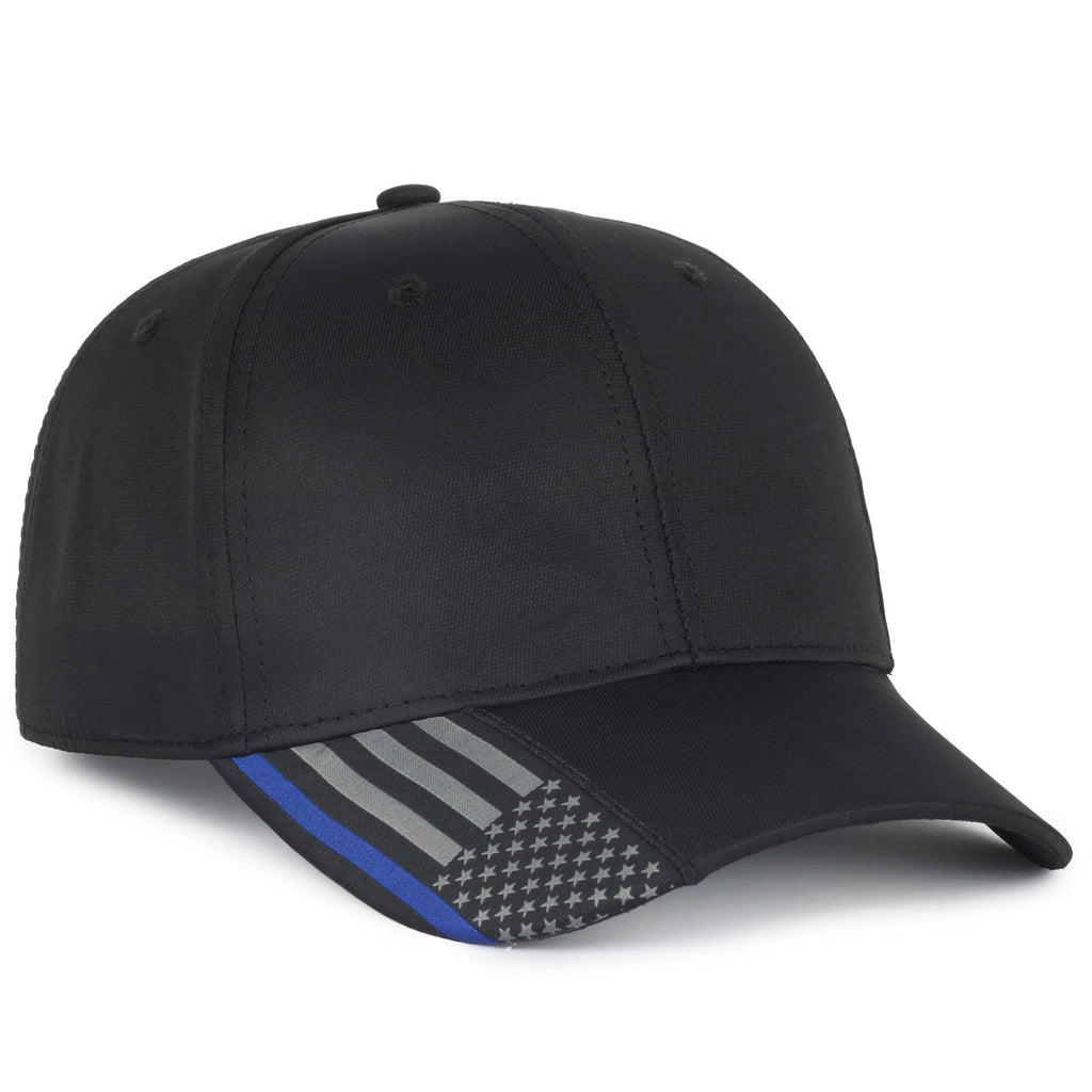 One Size Black Police Outdoor Cap OC601 