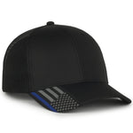 One Size Black/Black Outdoor Cap OC601M 