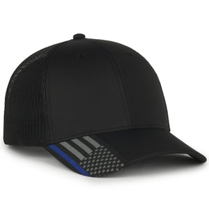 One Size Black/Black Outdoor Cap OC601M 