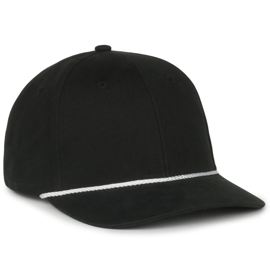 One Size Black Outdoor Cap OC602 