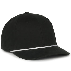 One Size Black Outdoor Cap OC602 
