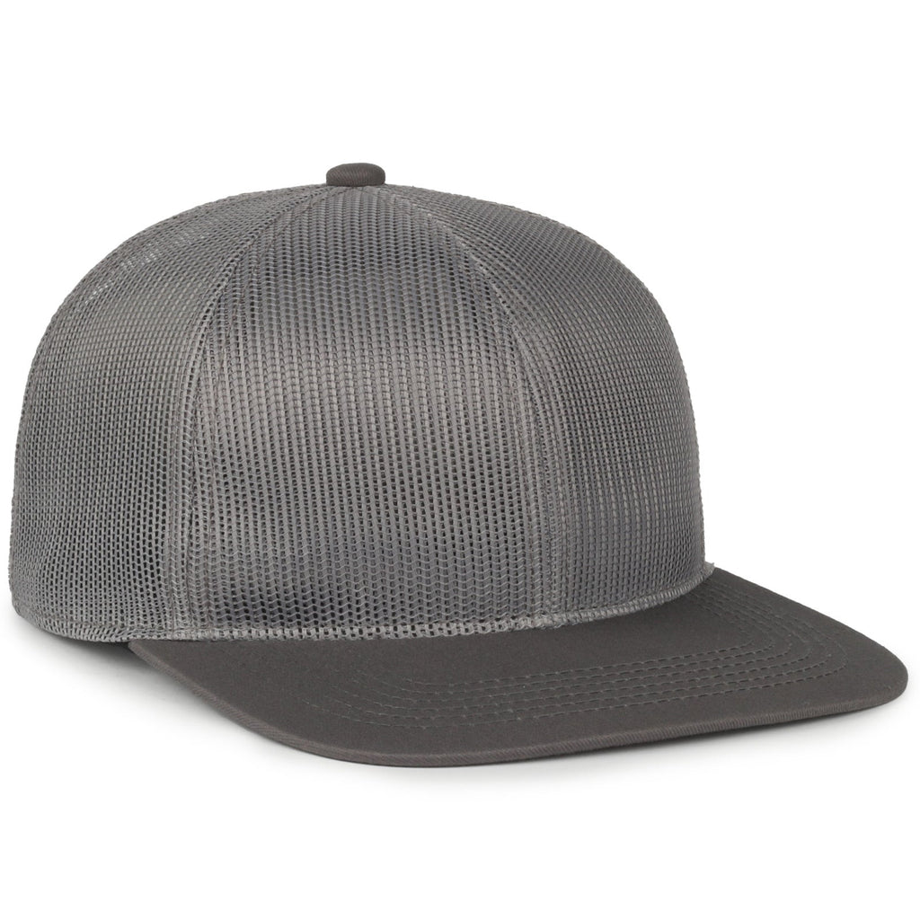 One Size Grey Outdoor Cap OC604M 