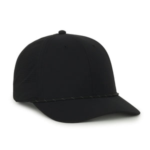 One Size Black/Black Outdoor Cap OC660 