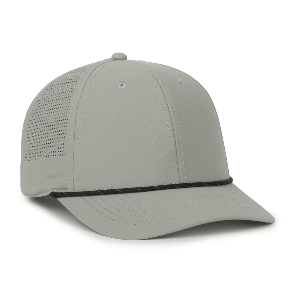 One Size Light Grey/Black Outdoor Cap OC660 
