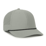 One Size Light Grey/Black Outdoor Cap OC660 