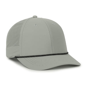 One Size Light Grey/Black Outdoor Cap OC660 