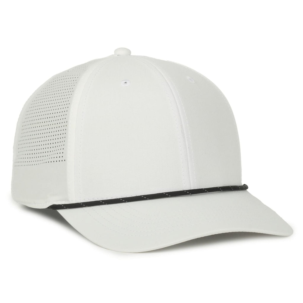 One Size White/Black Outdoor Cap OC660 