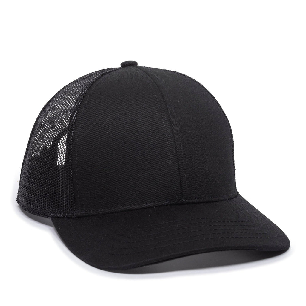 One Size Black/Black Outdoor Cap OC770 