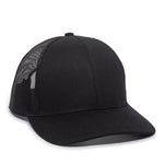 One Size Black/Black Outdoor Cap OC770 