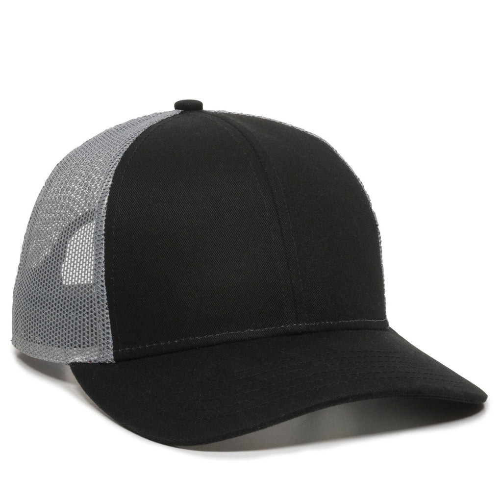 One Size Black/Grey Outdoor Cap OC770 