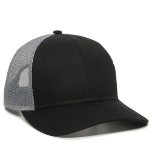 One Size Black/Grey Outdoor Cap OC770 