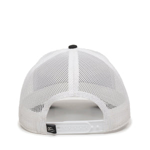 One Size Black/White Outdoor Cap OC770 
