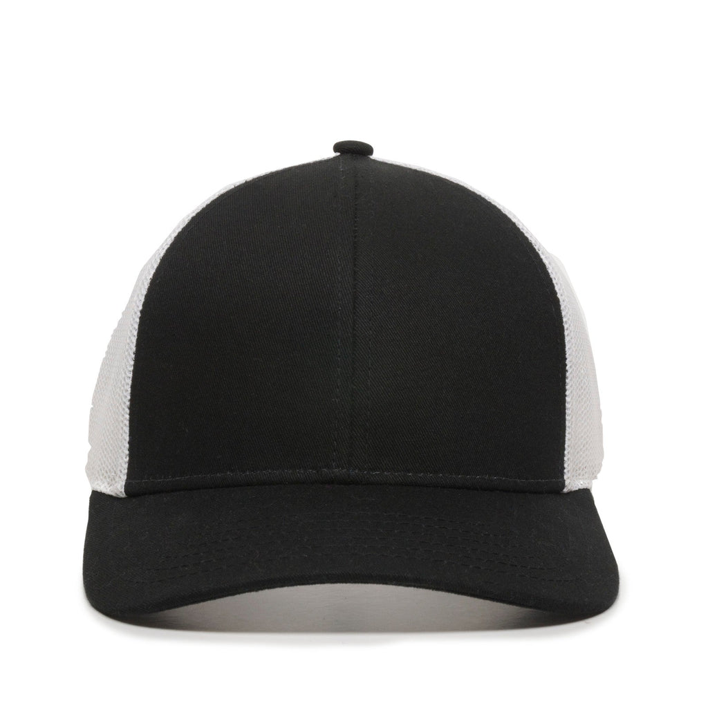 One Size Black/White Outdoor Cap OC770 
