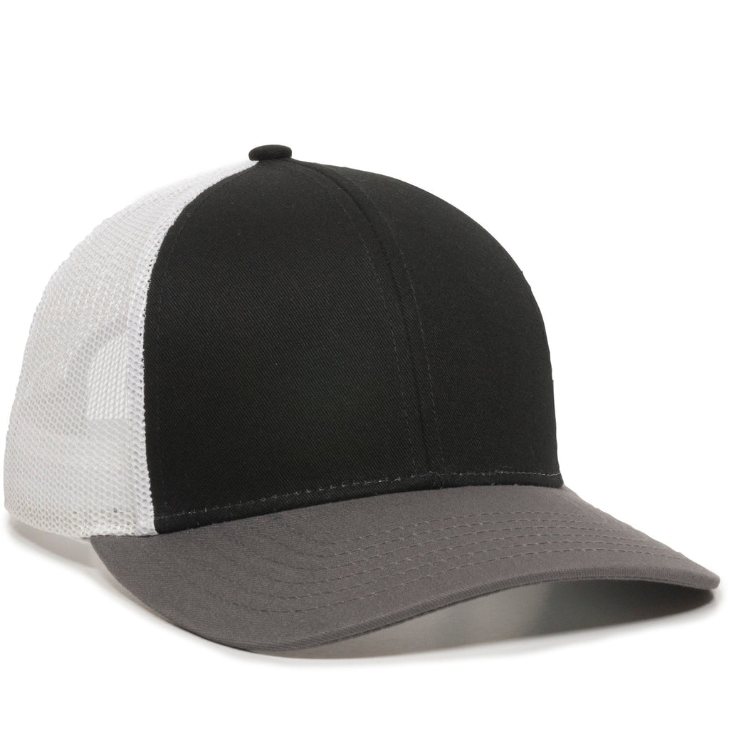 One Size Black/White/Charcoal Outdoor Cap OC770 