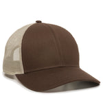 One Size Brown/Khaki Outdoor Cap OC770 