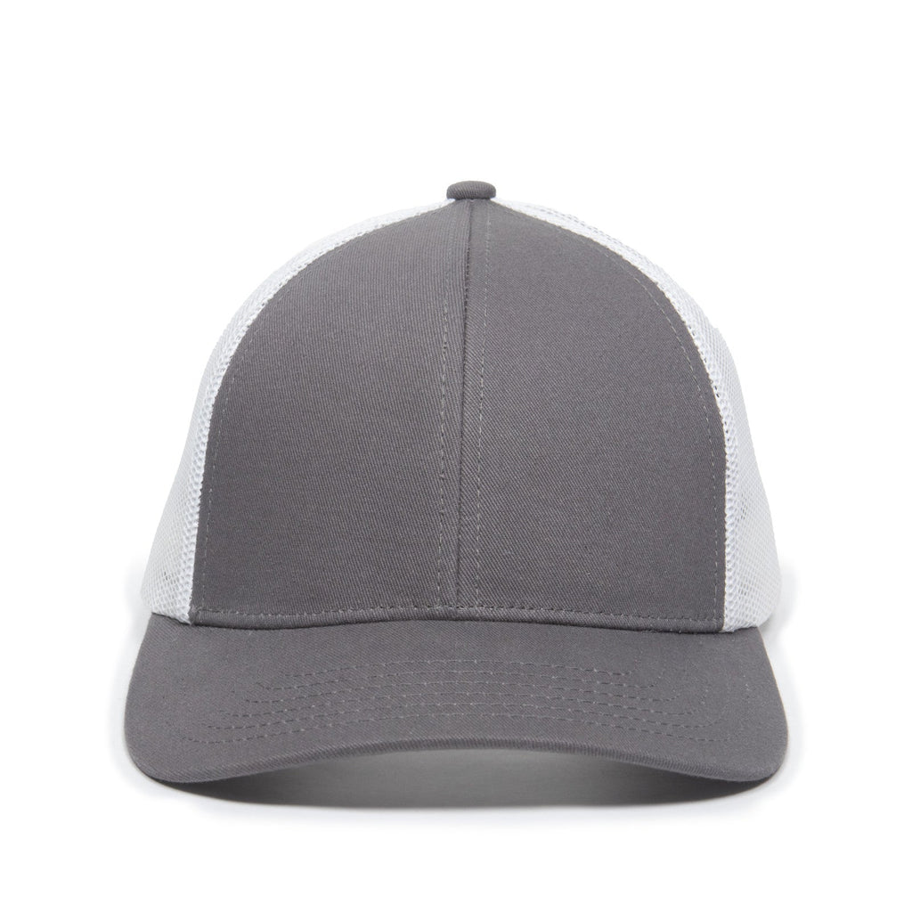 One Size Charcoal/White Outdoor Cap OC770 