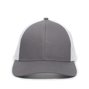 One Size Charcoal/White Outdoor Cap OC770 