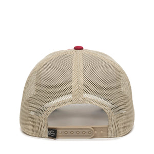One Size Crimson/Khaki/Light Slate Outdoor Cap OC770 