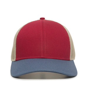 One Size Crimson/Khaki/Light Slate Outdoor Cap OC770 