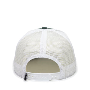 One Size Dark Green/White Outdoor Cap OC770 