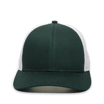 One Size Dark Green/White Outdoor Cap OC770 
