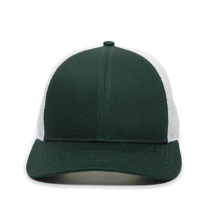 One Size Dark Green/White Outdoor Cap OC770 