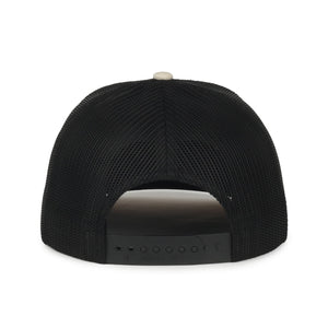 One Size Heathered Stone/Black Outdoor Cap OC770 