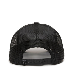 One Size LN Heathered Charcoal/Black Outdoor Cap OC770 