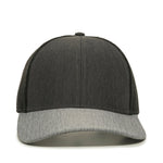 One Size LN Heathered Charcoal/Black/LN Heathered Grey Outdoor Cap OC770 