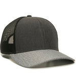 One Size LN Heathered Charcoal/Black/LN Heathered Grey Outdoor Cap OC770